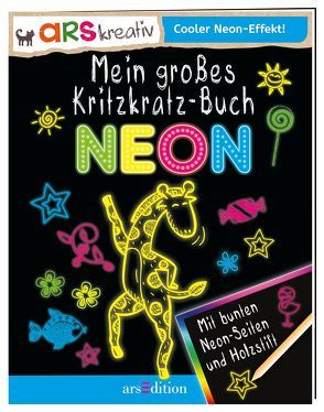 Mein großes Kritzkratz-Buch Neon
