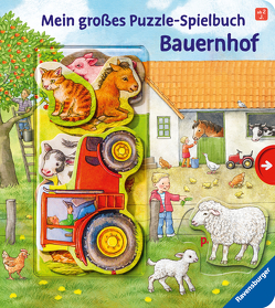 Mein großes Puzzle-Spielbuch: Bauernhof von Möller,  Anne