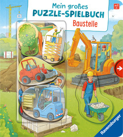 Mein großes Puzzle-Spielbuch: Baustelle von Jakobs,  Emilie, Richter,  Stefan