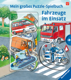 Mein großes Puzzle-Spielbuch: Fahrzeuge im Einsatz von Butschkow,  Ralf