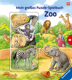 Mein großes Puzzle-Spielbuch: Zoo von Möller,  Anne