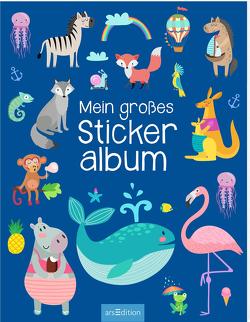 Mein großes Stickeralbum – Tiere