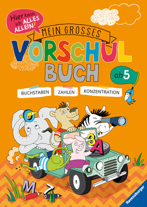 Mein großes Vorschulbuch von Jebautzke,  Kirstin, Koppers,  Theresia