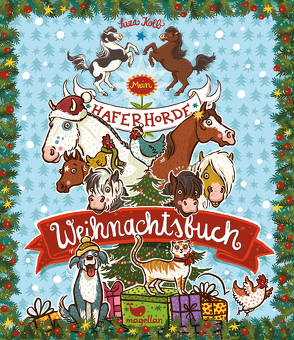 Mein Haferhorde Weihnachtsbuch von Dulleck,  Nina, Kolb,  Suza