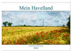 Mein Havelland – Impressionen der Heimat (Wandkalender 2024 DIN A3 quer), CALVENDO Monatskalender von Frost,  Anja