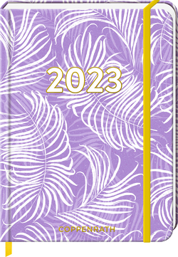 Mein Jahr 2023 – Palmen (All about purple) von Defaux,  Tina