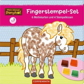 Mein kleiner Ponyhof: Fingerstempel-Set von Roß,  Philipp