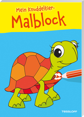 Mein Knuddeltier-Malblock (Schildkröte) von Poppins,  Oli