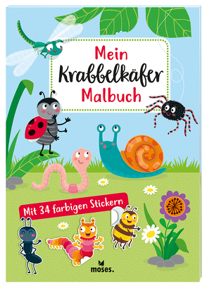 Mein Krabbelkäfer-Malbuch von Moses