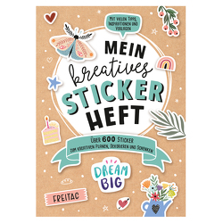 Mein kreatives Stickerheft von Landschützer,  Cornelia