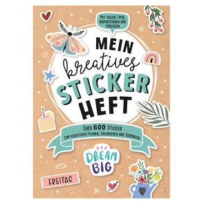 Mein kreatives Stickerheft von Landschützer,  Cornelia