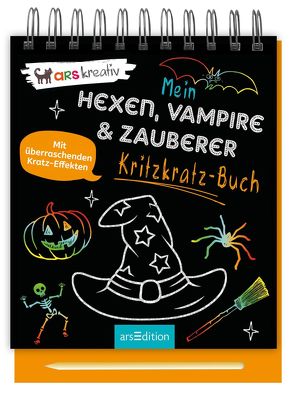 Mein Kritzkratz-Buch Hexen, Vampire & Zauberer