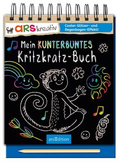 Mein kunterbuntes Kritzkratz-Buch von Wilderich-Lang,  Jennifer
