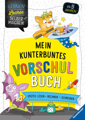 Mein kunterbuntes Vorschulbuch von Koppers,  Theresia, Morgenroth,  Felizitas, Odersky,  Eva, Schuld,  Kerstin M., Voigt,  Silke, Zimmermann,  Britta