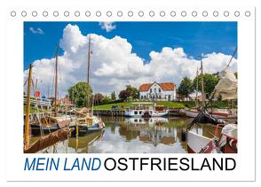 Mein Land, Ostfriesland (Tischkalender 2024 DIN A5 quer), CALVENDO Monatskalender von Scherf,  Dietmar