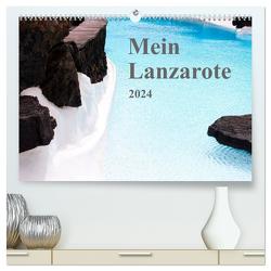 Mein Lanzarote (hochwertiger Premium Wandkalender 2024 DIN A2 quer), Kunstdruck in Hochglanz von r.gue.,  r.gue.