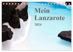 Mein Lanzarote (Tischkalender 2024 DIN A5 quer), CALVENDO Monatskalender von r.gue.,  r.gue.