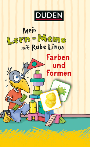 Mein Lern-Memo mit Rabe Linus – Farben und Formen von Abel,  Bettina, Leuchtenberg,  Stefan, Raab,  Dorothee