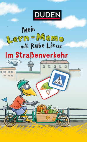 Mein Lern-Memo mit Rabe Linus – Im Straßenverkehr von Abel,  Bettina, Leuchtenberg,  Stefan, Raab,  Dorothee