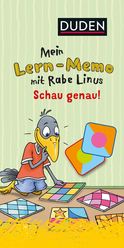 Mein Lern-Memo mit Rabe Linus – Schau genau! von Leuchtenberg,  Stefan, Raab,  Dorothee