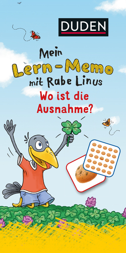 Mein Lern-Memo mit Rabe Linus – Wo ist die Ausnahme? von Leberer,  Sigrid, Leuchtenberg,  Stefan, Raab,  Dorothee