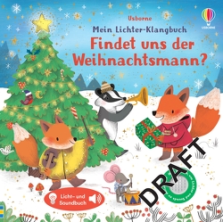 Mein Lichter-Klangbuch: Findet uns der Weihnachtsmann? von Taplin,  Sam, Wray,  Jordan