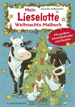 Mein Lieselotte Weihnachts-Malbuch von Steffensmeier,  Alexander