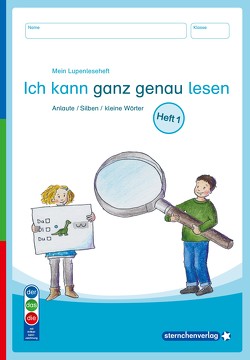 Mein Lupenleseheft 1 – Ich kann ganz genau lesen – Ausgabe mit Artikelkennzeichnung (DaZ) von Langhans,  Katrin