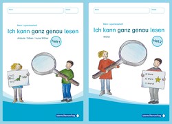 Mein Lupenleseheft 1 und 2 – Ich kann ganz genau lesen – von Langhans,  Katrin