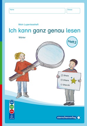 Mein Lupenleseheft 2 – Ich kann ganz genau lesen – DaZ von Langhans,  Katrin