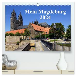 Mein Magdeburg 2024 (hochwertiger Premium Wandkalender 2024 DIN A2 quer), Kunstdruck in Hochglanz von Bussenius,  Beate