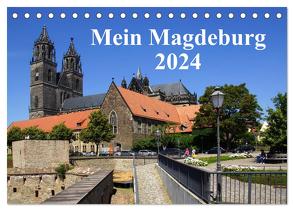 Mein Magdeburg 2024 (Tischkalender 2024 DIN A5 quer), CALVENDO Monatskalender von Bussenius,  Beate
