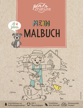 Mein Malbuch Bauernhof. Für Kinder ab 4 Jahren von McKelvey,  Lewis