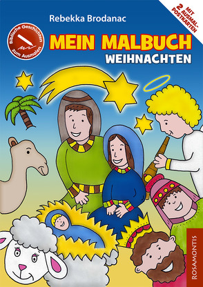 Mein Malbuch Weihnachten von Brodanac,  Rebekka