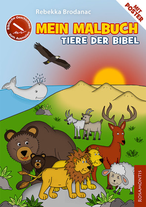 Mein Malbuch Tiere der Bibel von Brodanac,  Rebekka