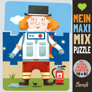 Mein Maxi-Mix-Puzzle – Berufe von Gertenbach,  Pina