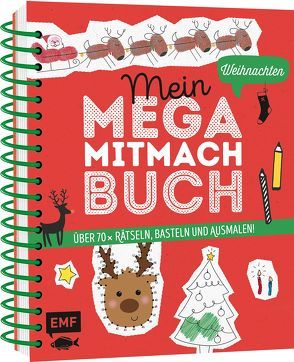 Mein Mega-Mitmach-Buch Weihnachten von Janas,  Silke, Wagner,  Anna