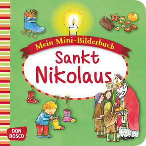 Sankt Nikolaus. Mini-Bilderbuch. von Funke,  Gertraud, Hebert,  Esther, Rensmann,  Gesa