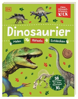 Mein Mitmach-Wissens-Kick. Dinosaurier von Krabbe,  Wiebke