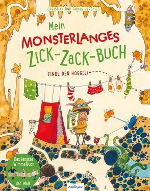 Mein monsterlanges Zick-Zack-Buch: Finde den Hoggel! von Jeremies,  Fabian und Christian