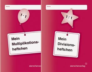 Mein Multiplikationsheftchen und mein Divisionsheftchen von Langhans,  Katrin