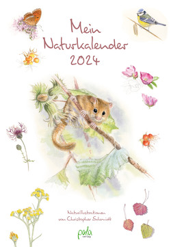 Mein Naturkalender 2024 von Schmidt,  Christopher