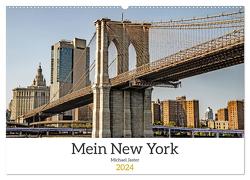 Mein New York Michael Jaster (Wandkalender 2024 DIN A2 quer), CALVENDO Monatskalender von Jaster,  Michael