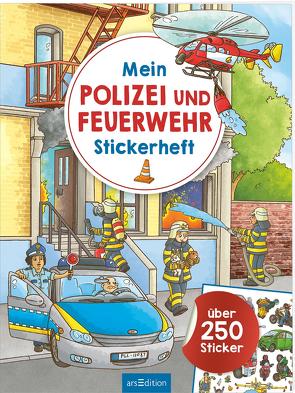 Mein Polizei- und Feuerwehr-Stickerheft von Coenen,  Sebastian