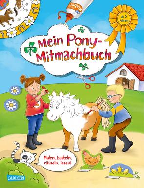 Mein Pony-Mitmachbuch von Kaiser,  Nataša, Wieja,  Corinna
