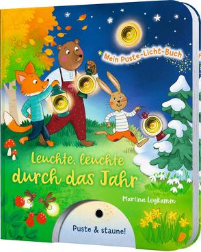 Mein Puste-Licht-Buch: Leuchte, leuchte durch das Jahr von Leykamm,  Martina, Tress,  Sylvia