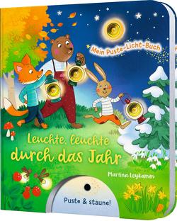 Mein Puste-Licht-Buch: Leuchte, leuchte durch das Jahr von Leykamm,  Martina, Tress,  Sylvia