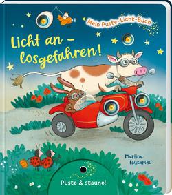 Mein Puste-Licht-Buch: Licht an – losgefahren! von Leykamm,  Martina, Tress,  Sylvia