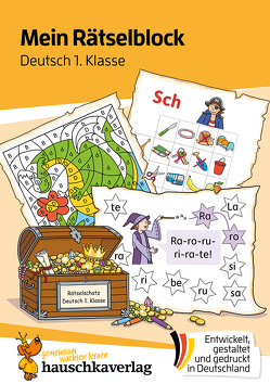 Mein Rätselblock Deutsch 1. Klasse von Schulte,  Susanne, Walther,  Stefanie