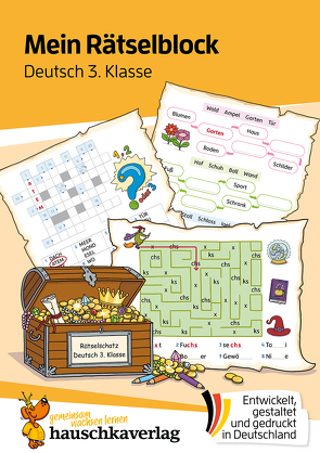 Mein Rätselblock Deutsch 3. Klasse von Schulte,  Susanne, Weideneder,  Christine